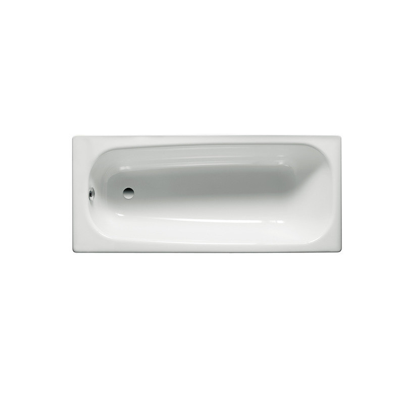 Bañera de acero rectangular de 1700 x 700 mm.