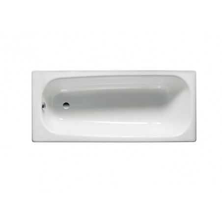 Bañera de acero rectangular de 1700 x 700 mm.