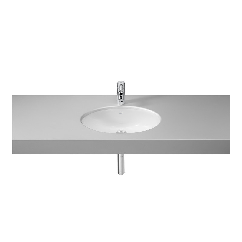 Lavabo de porcelana de encimera o bajo encimera