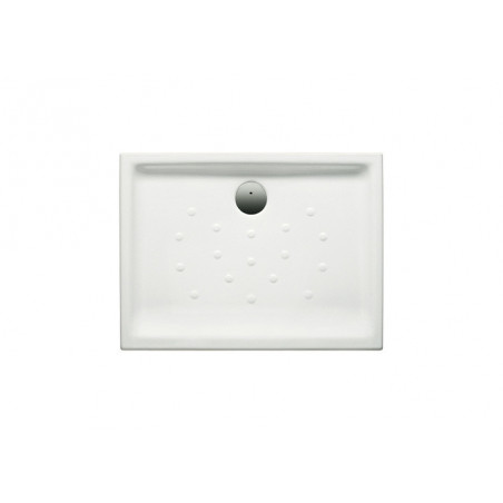 Plato de ducha de porcelana con fondo antideslizante de 1000 x 800 mm.