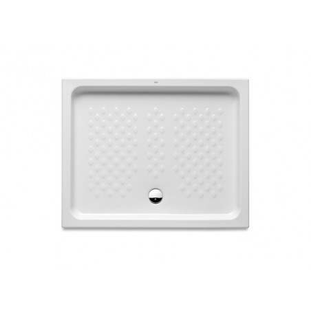 Plato de ducha de porcelana rectangular de 1000 x 700 mm.