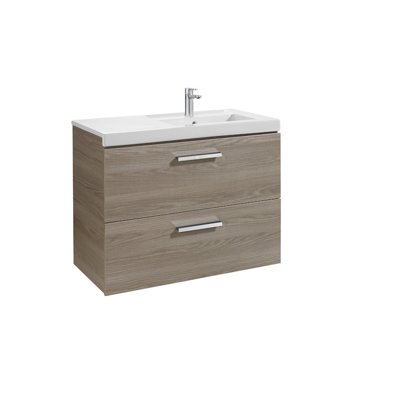 Unik (mueble base con dos cajones y lavabo derecha)