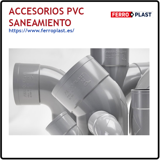 Accesorios PVC saneamiento