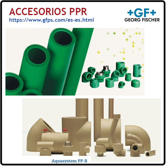 ACCESORIOS PPR POLIPROPILENO